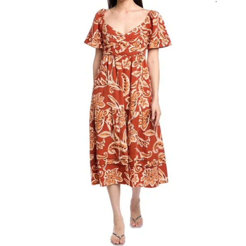 NWT Lost + Wonder Terra Burnt orange Dress Size XS